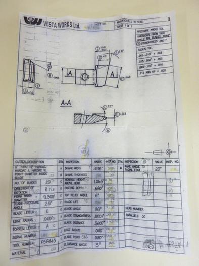 VESTA Blades FSP-445 #45189