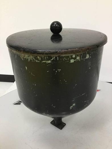 Used METAL FABRICATOR Hopper w/ Lid HOPPER554 #91554