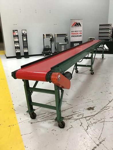 Used GENERIC Adjustable Leg Conveyor 240X18 BELT Used