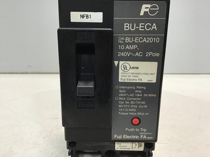 Used FUJI AIR TOOLS 10 Amp Circuit Breaker BU-ECA2010 #123096