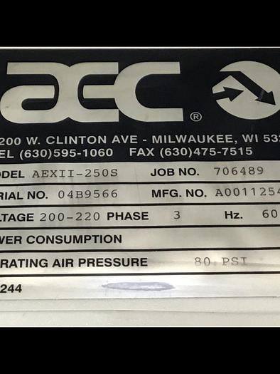 Used AEC Controller Panel AEXII-250S Used