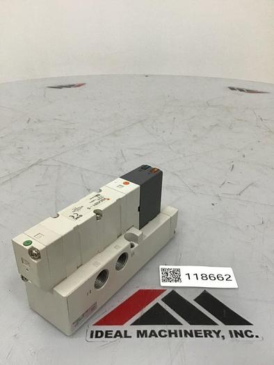 Used SMC Solenoid Valve VQC4201-5 #118662