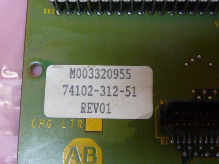 Used ALLEN BRADLEY Circuit Board 74102-312-51 #36368