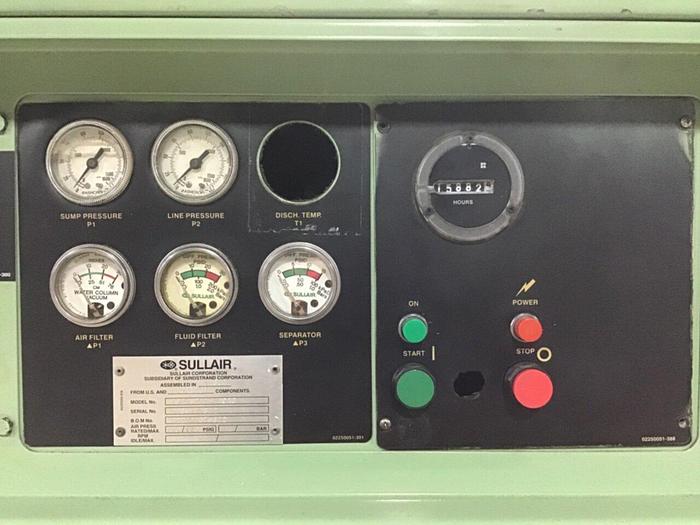 Used SULLAIR Two-Stage Rotary Screw Compressor TS20-200H ACAC #138565