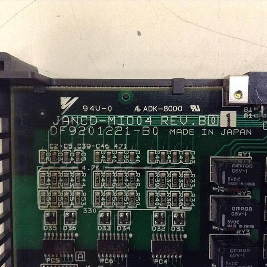 Used YASKAWA Circuit Board JANCD-MIO04 REV B01 #77021