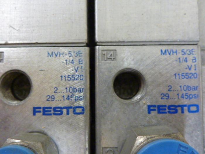 Used FESTO Control Block / Valve Terminal IFB8-02 #52773