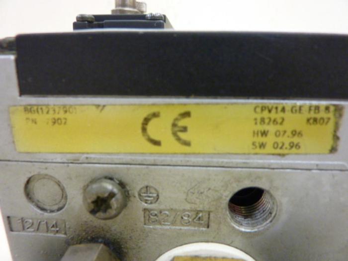 Used FESTO Valve Terminal CPV14 CPV14-GE-FB-8 #54635