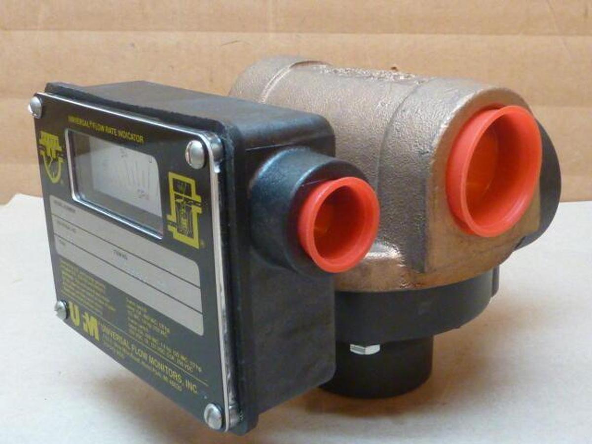 UNIVERSAL FLOW MONITORS Flow Rate Indicator 2459-50-1-1/2-0 #32209
