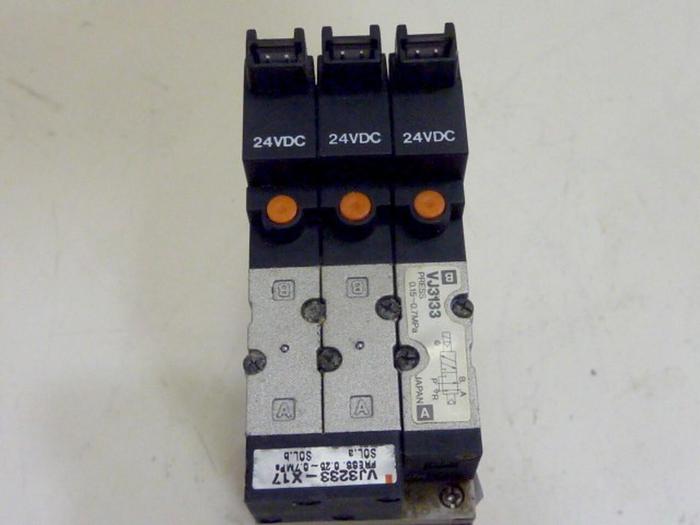 Used SMC Vacuum Ejector, K1, Connector ZR115S1-K15M0Z-ECL #67334