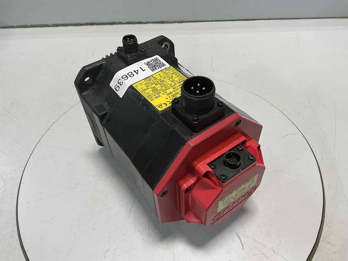 Used 2004 FANUC a8/4000 i s AC Servo Motor USED