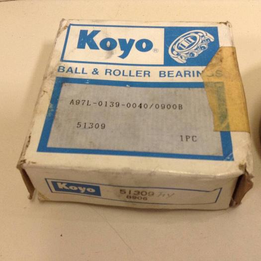 KOYO Ball & Roller Bearing A97L-0139-0040/0900B #72686