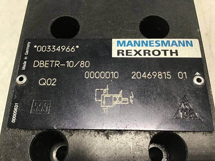 Used REXROTH Proportional Relief Valve DBETR-10/80 Used