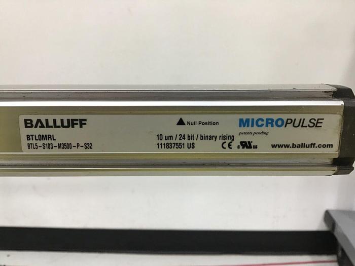 Used BALLUFF Linear Transducer BTL5-S103-M3500-P-S32 #127763