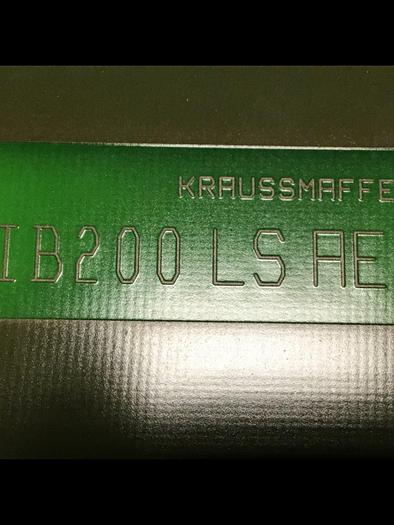 Used KRAUSS MAFFEI Circuit Board IB200 BS AE1 Used