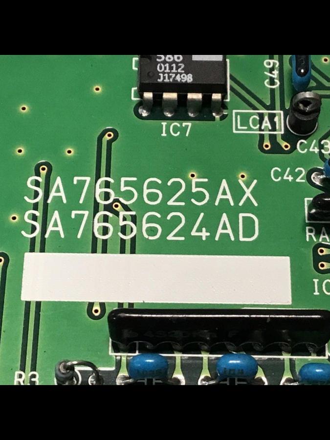 Used SUMITOMO Circuit Board SA765625AX #133404