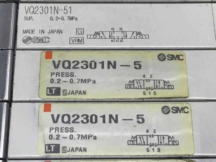 Used SMC Valve Manifold VQ2301N-5 #127230