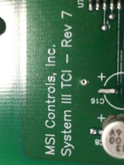 Used AMERICAN MSI Power Supply Board C3201.010.066 #106172