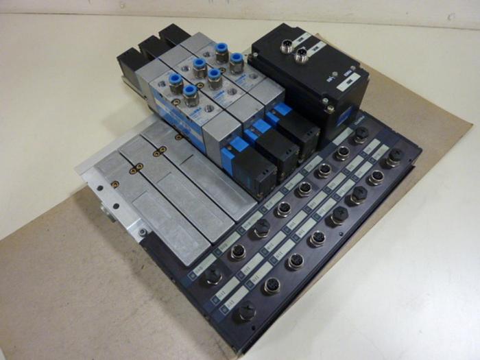 Used FESTO Control Block / Valve Terminal IFB8-02 #52775