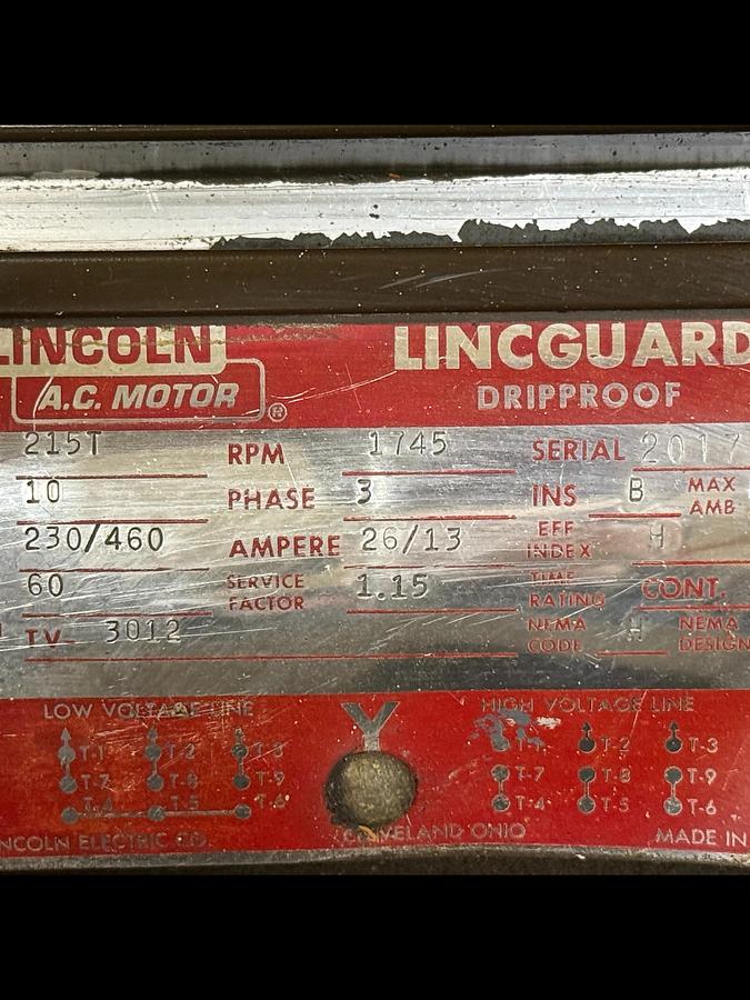 Used NELMOR RG 1012M1 Grinder