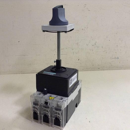 Used SIEMENS Breaker w/ Switch 3VL1 110-2KE30-0AA0 Used