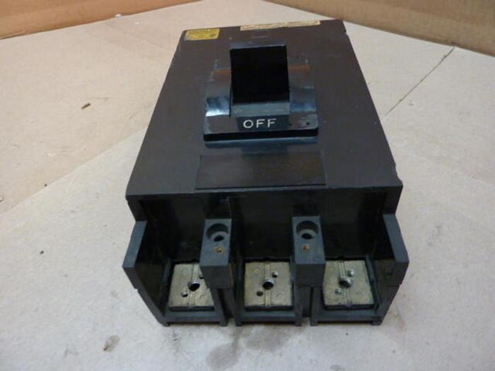 Used SQUARE D 400 Amp Circuit Breaker LAL36000 #29479