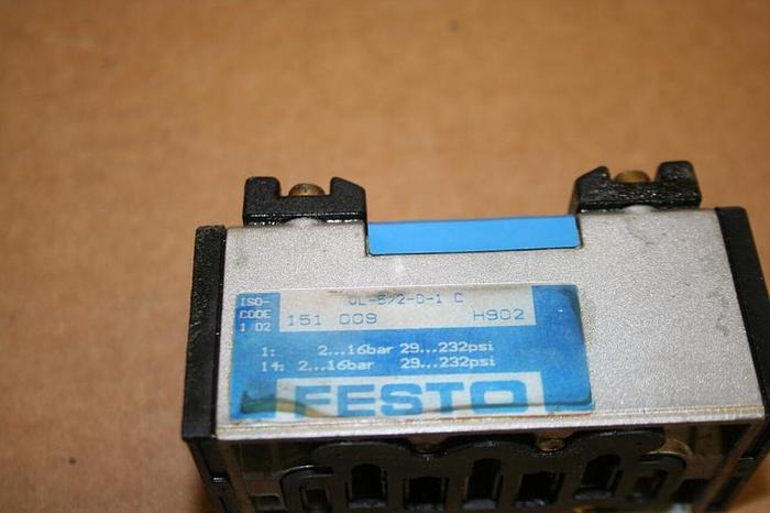 Used FESTO Pneumatic Valve VL-5/2-D-1-C #13222