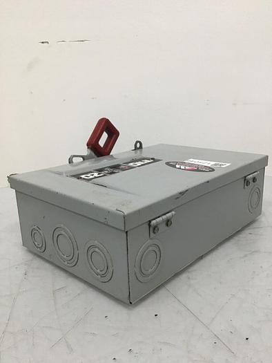 Used GENERAL ELECTRIC / GE 30 Amp Safety Switch TH3361 #125046