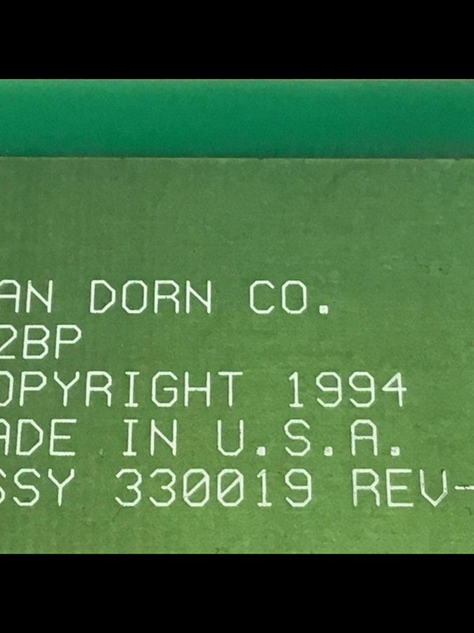 Used VAN DORN Circuit Board 330019 PC330-019 330-019 Used