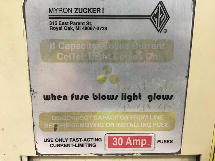 Used MYRON ZUCKER Capacitor KIM43007X-3 #138276