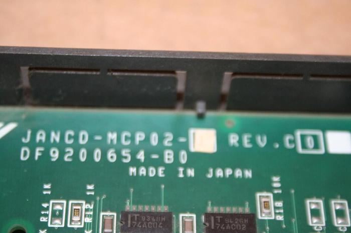 Used YASKAWA Circuit Board JANCD-MCP02-1 REV C0 Used