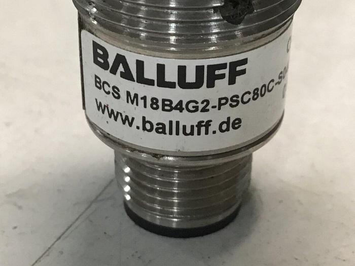 Used BALLUFF Capacitive Sensor BCS-M18B4G2-PSC80C-S04G #115169