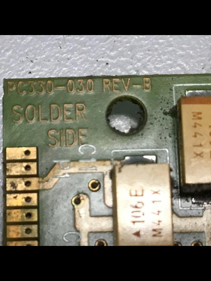 Used VAN DORN Sequencer Circuit Board PC330-029 330-029 #145301