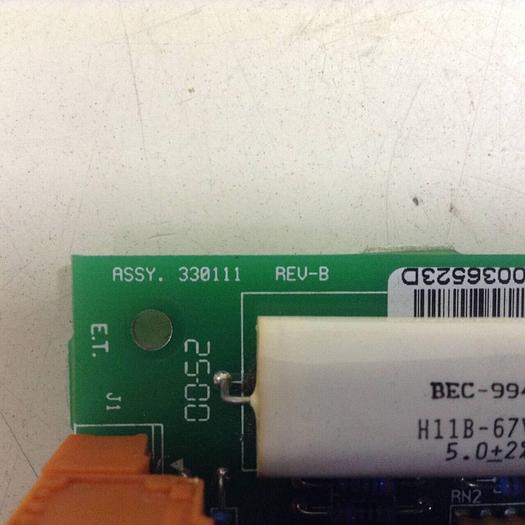 Used VAN DORN Cavity Pressure Amplifier 330111 Used