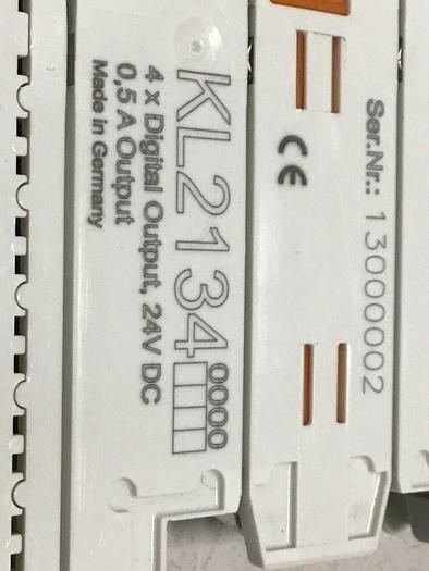Used BECKHOFF Output Module KL2134 #125238