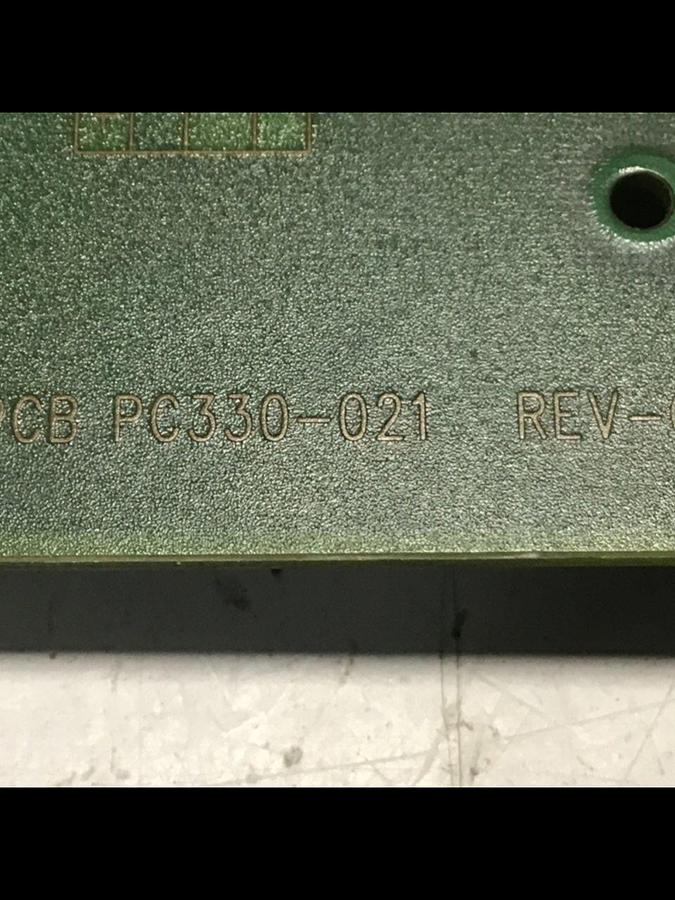 Used VAN DORN Temperature Circuit Board PC330-021 330-021 #136394