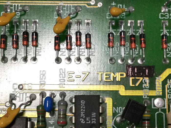 Used KEBA Circuit Board E-7TEMP D1323G-1 Used