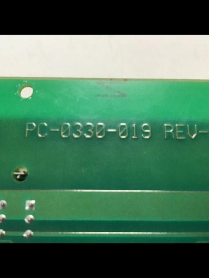 Used VAN DORN Circuit Board 330019 PC330-019 330-019 Used