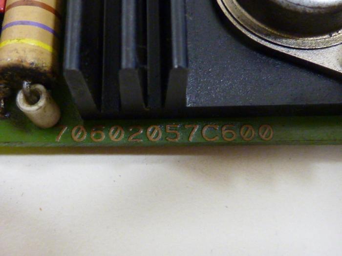 Used AEG Circuit Board 70602057C600 #53409