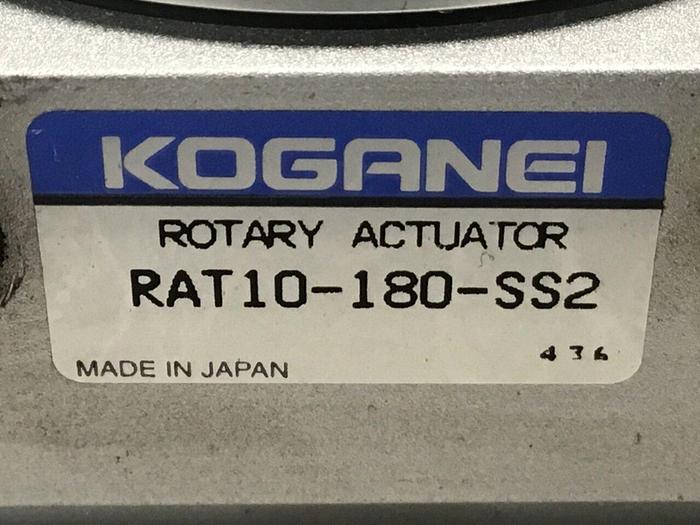 Used KOGANEI Rotary Actuator RAT10-180-SS2 #121065