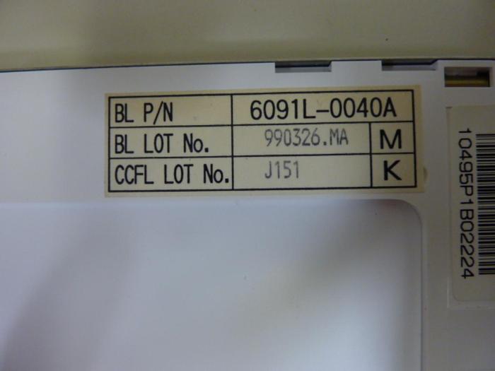 Used BARBER COLMAN LCD Color Replacement Screen LP104V2 Used