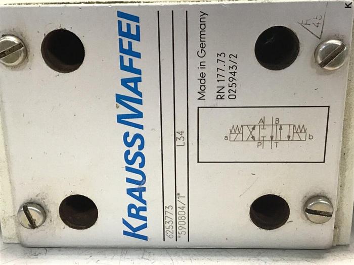 Used KRAUSS MAFFEI Valve RN 1773.73 6253773 #125944