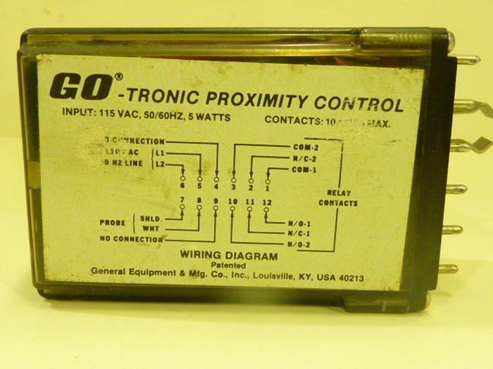 Used GO-TRONIC Proximity Switch 611118 #43328
