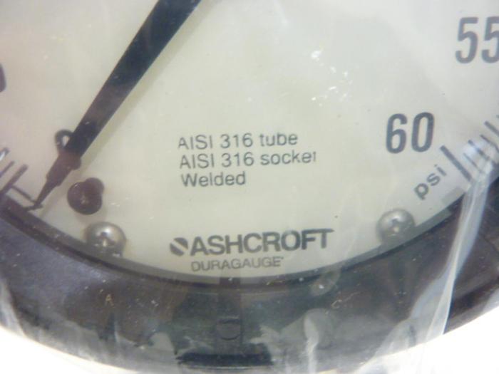 ASHCROFT Pressure Gauge GAUGE697 #44697