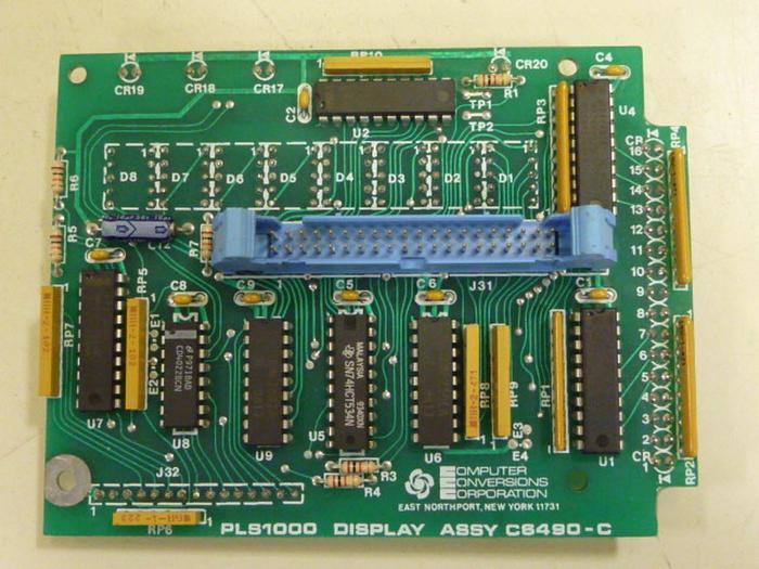 Used COMPUTER CONVERSION Circuit Board C6490-C #58882