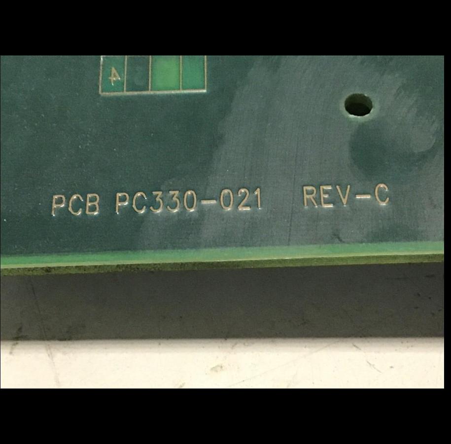 Used VAN DORN Temperature Circuit Board PC330-021 330-021 Used