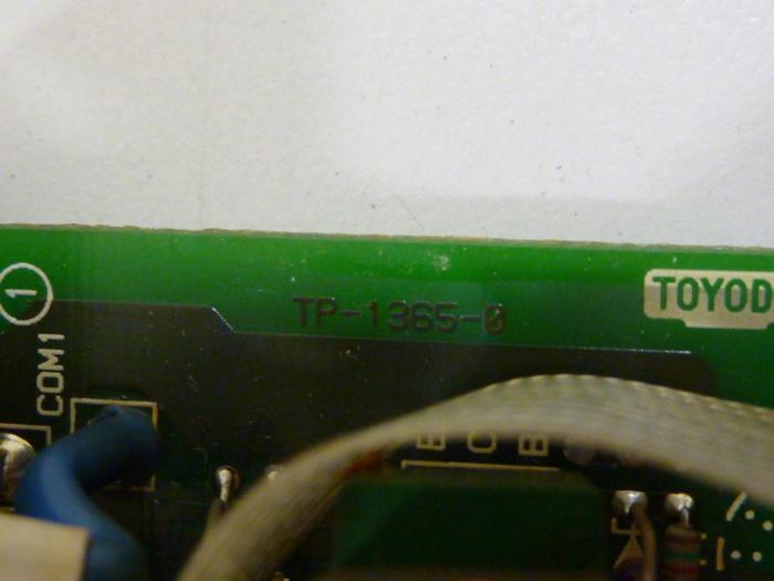 Used TOYODA Output Module TP-1365-0 #53633