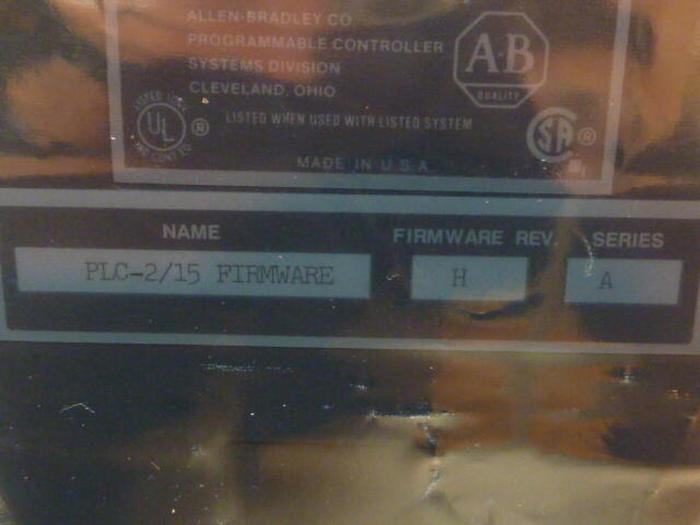 ALLEN BRADLEY Processor Module 1772-LV SER B #28879