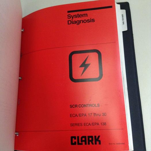Used CLARK EQUIPMENT Various Manuals MANUAL SRC USED
