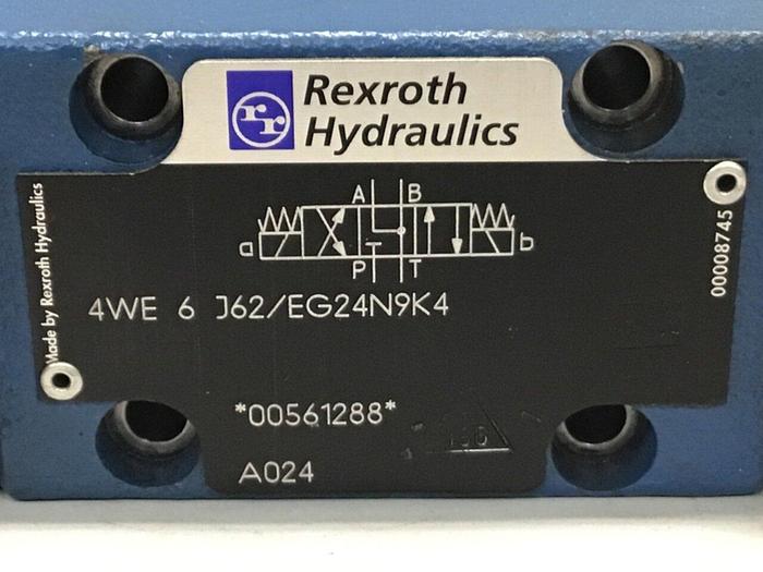 Used REXROTH Directional Control Valve 4WE6J62/EG24N9K4 Used