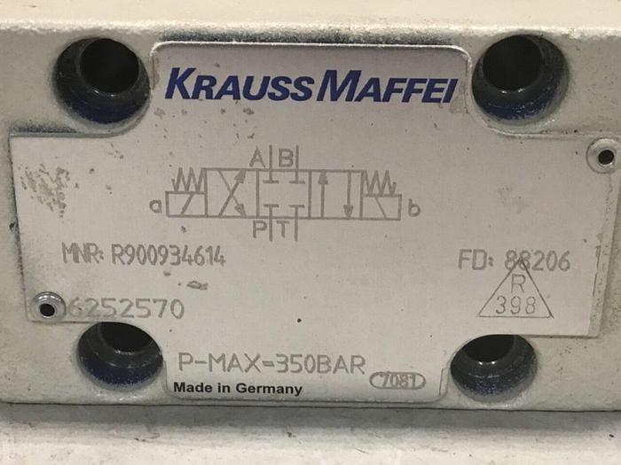Used KRAUSS MAFFEI Valve R900934614 #137696
